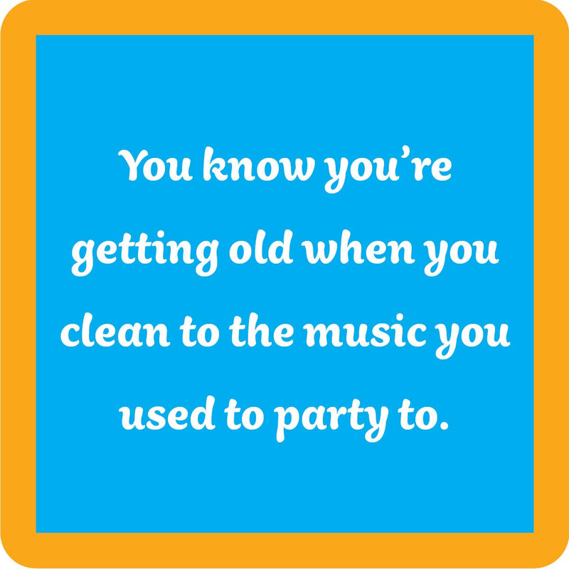 Clean to Music Coaster
