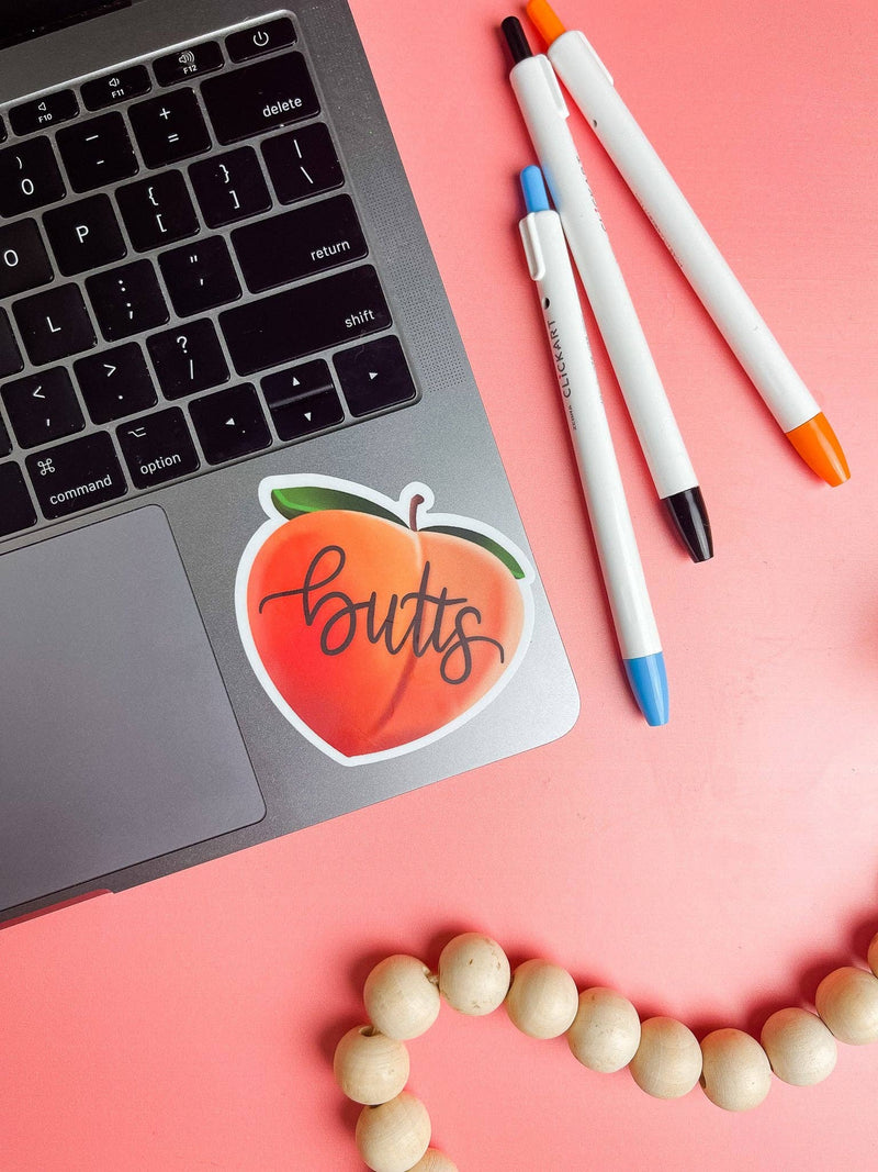 Peach Butts Sticker