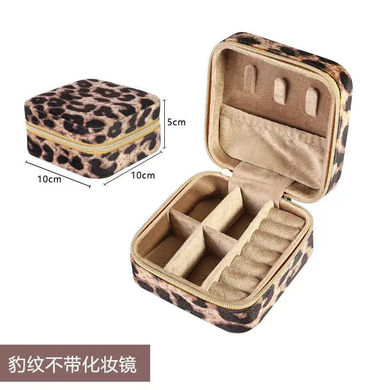 Plush Jewelry Travel Box
