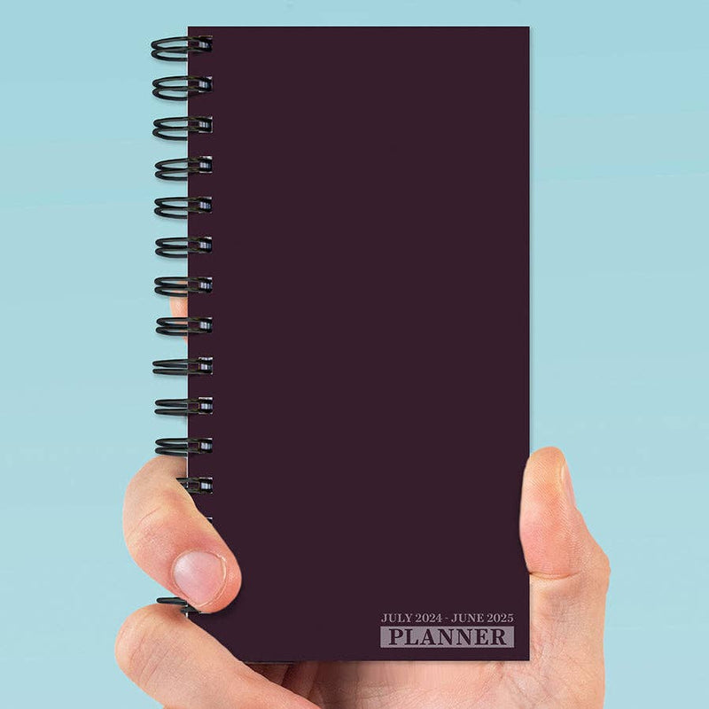 Dark As Night Small Weekly/Monthly Academic Planner (July &