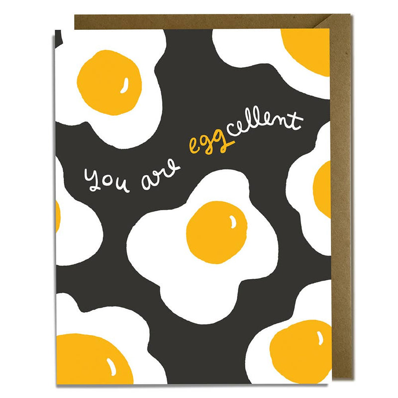 You are Eggcellent Congratulations Card