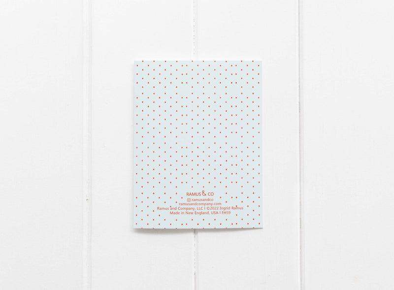 Christmas Ingredients Greeting Card