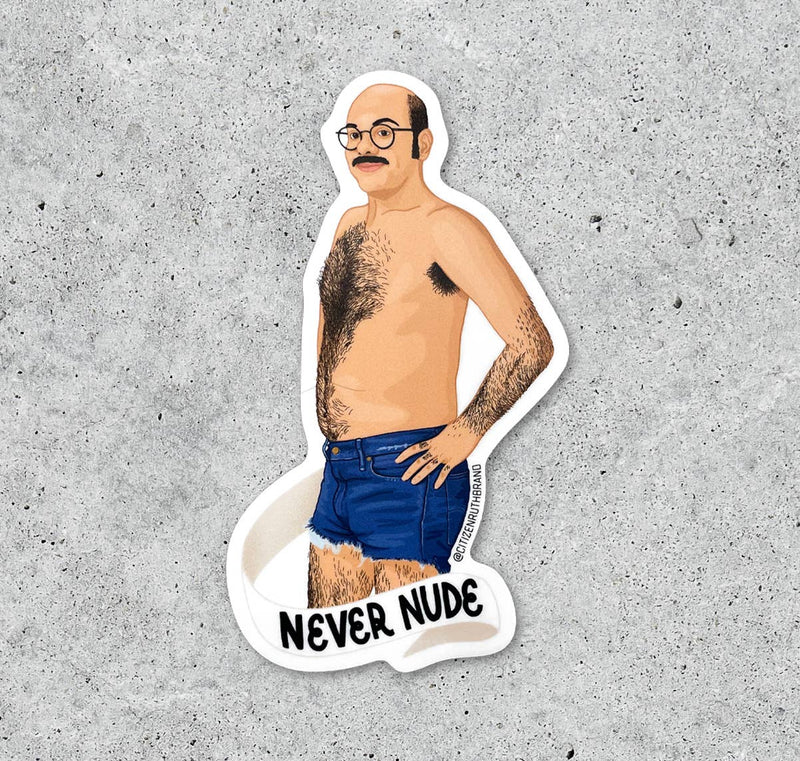 Tobias Never Nude Sticker - Arrested Development