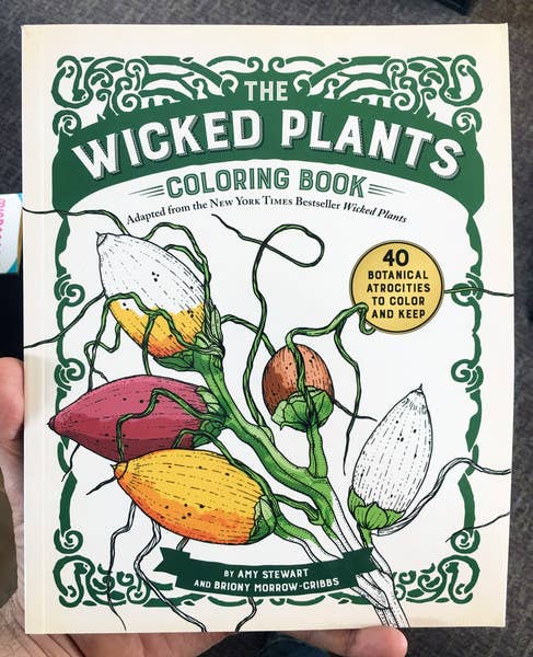 Wicked Plants Coloring Book