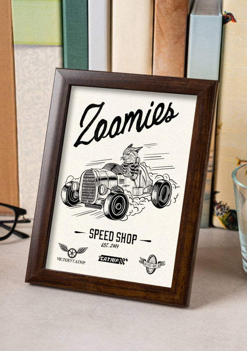 Zoomies Speed Shop Print