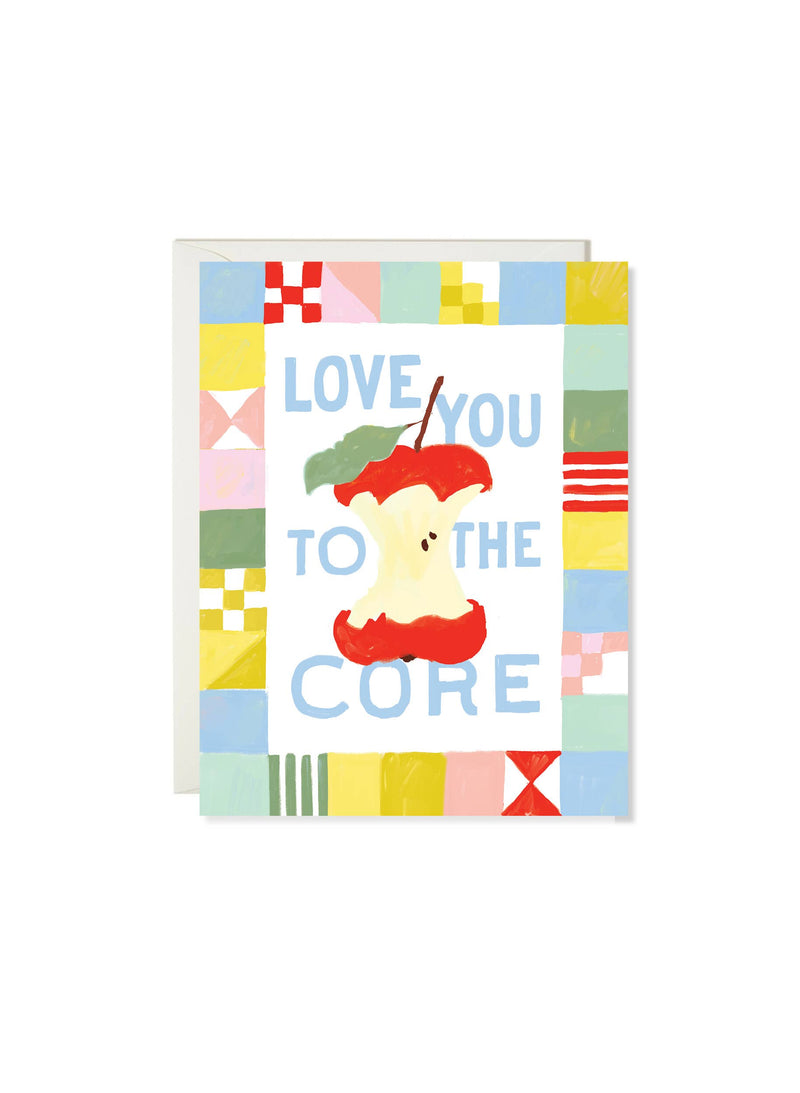 Love You To The Core Card