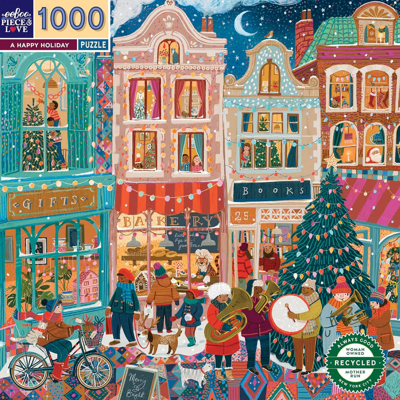 A Happy Holiday 1000 Piece Puzzle