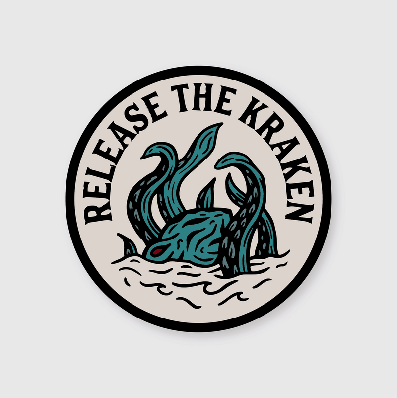 Release The Kraken Sticker