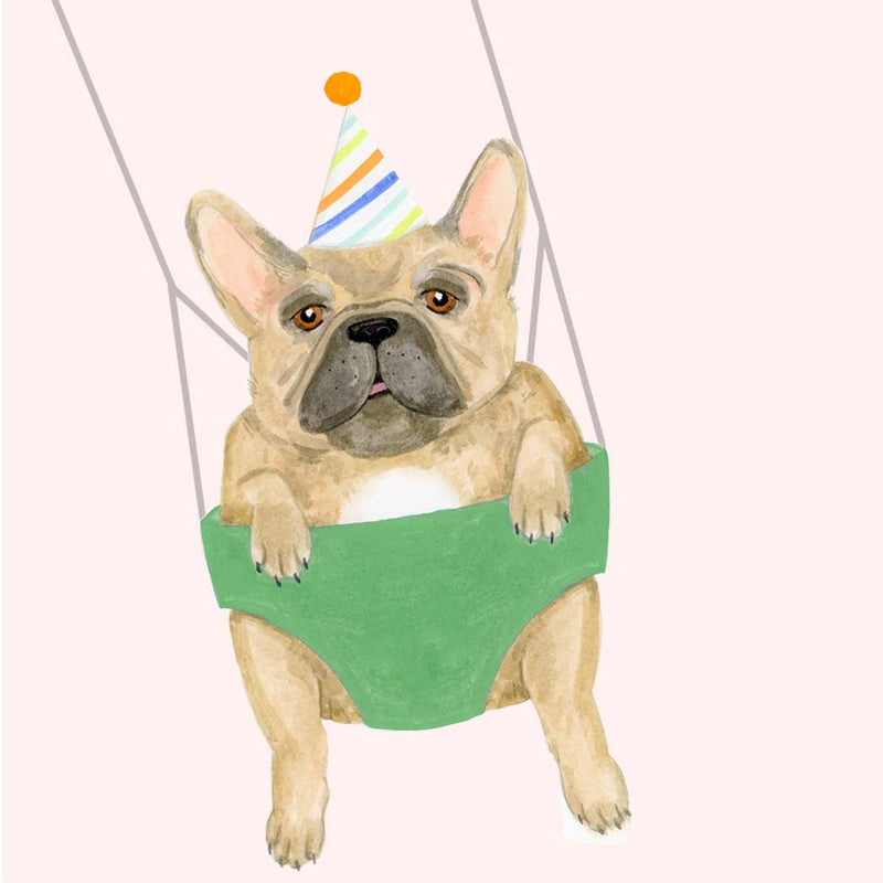 Weeee Happy Birthday Dog Card
