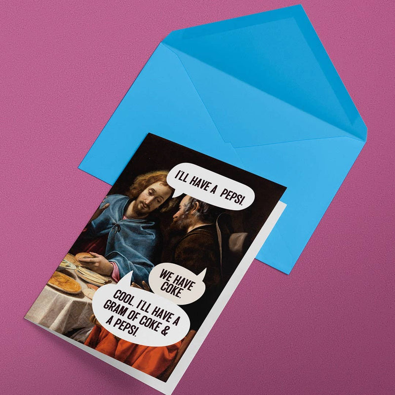 Coke or Pepsi Birthday Card