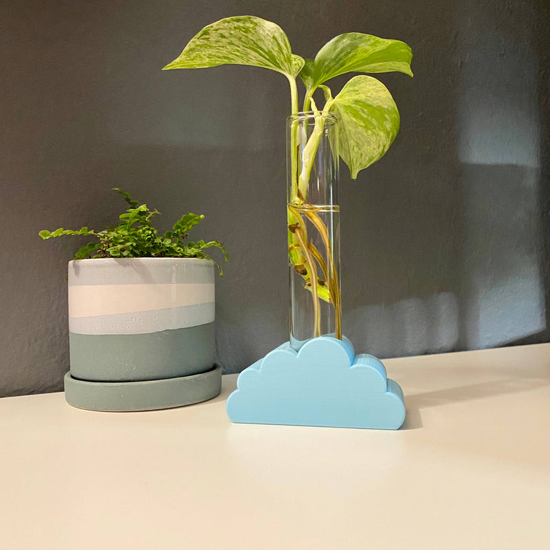 Cloud-Shaped Plant Propagation Stand