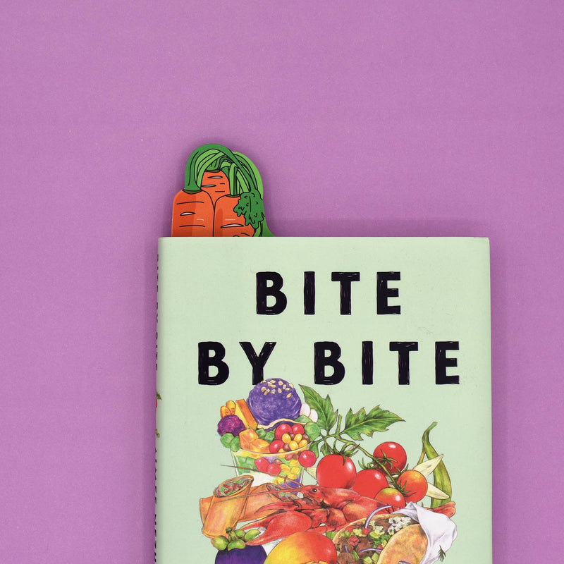 Bunch of Carrots Die Cut Bookmark