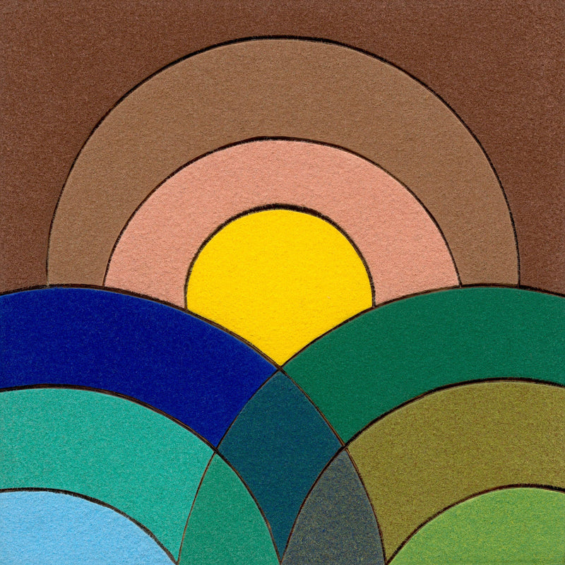 Circles Giclée Fine Art Print (8" x 8")