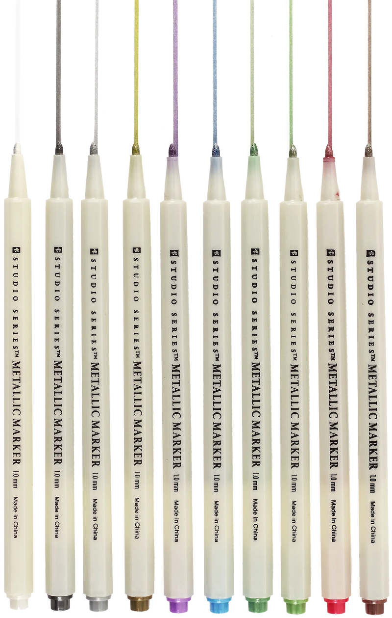 Studio Series Metallic Markers Set