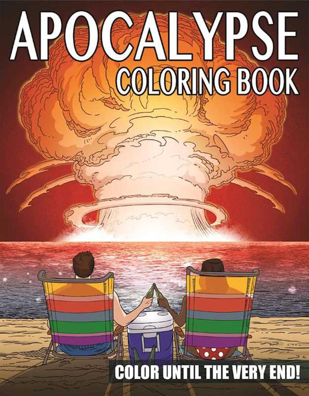 Apocalypse Coloring Book by Ted Rechlin