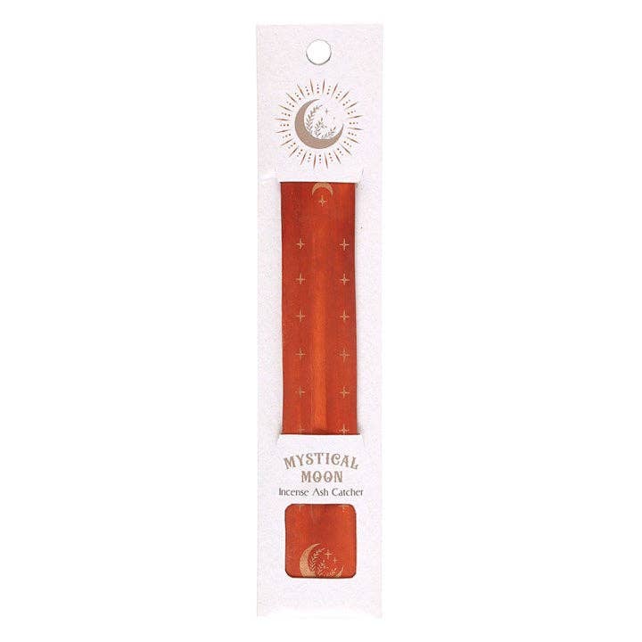 Mystical Moon Wooden Incense Ash Catcher