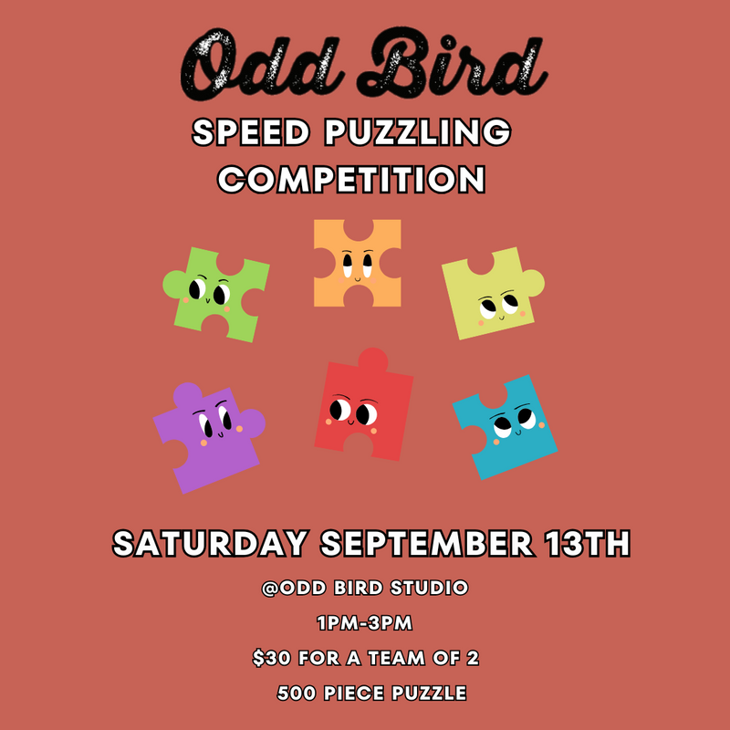 9/13 Speed Puzzling Competition 2025