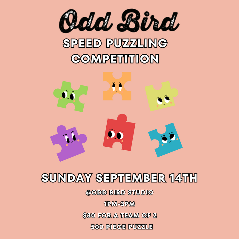 9/14 Speed Puzzling Competition 2025