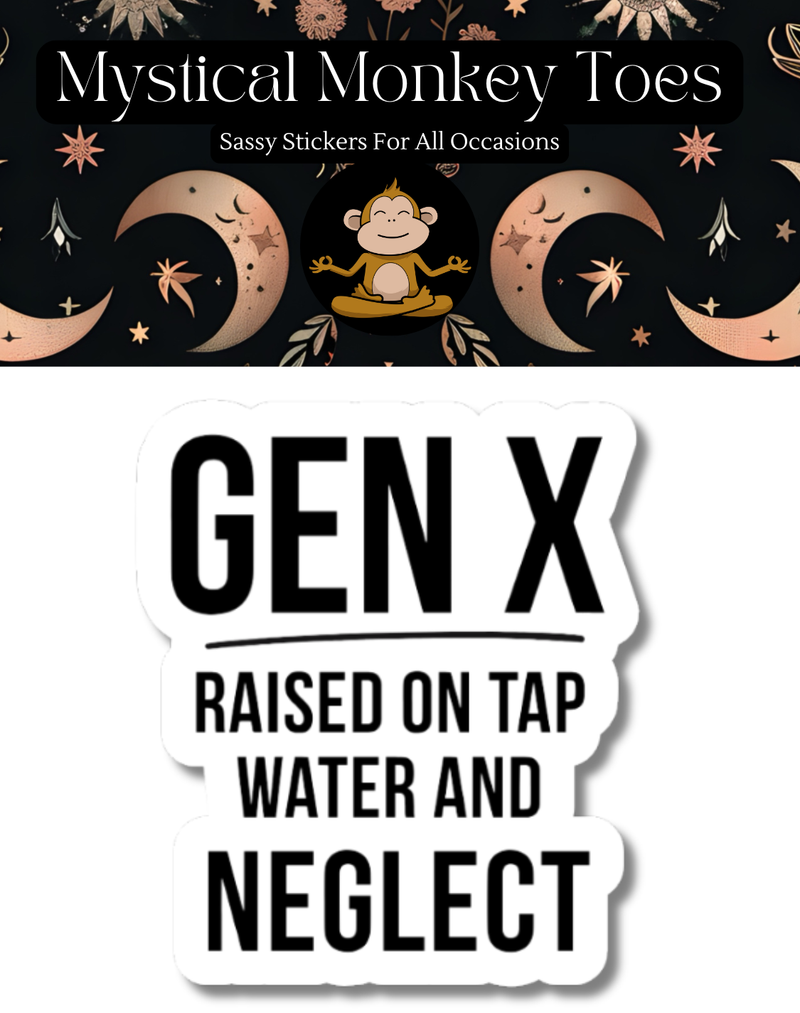 Gen X Sticker