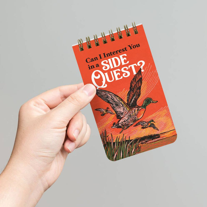 Can I Interest You in a Side Quest Notepad