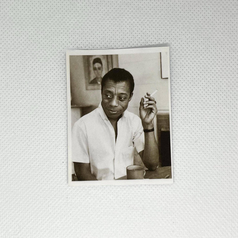 James Baldwin Sepia Portrait Matte Sticker