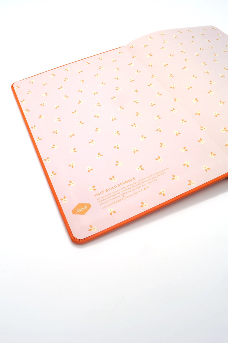 Daisy Chain Embroidered Journal