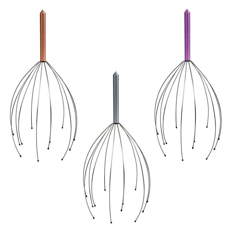 Chrome Head Massager (Assorted)