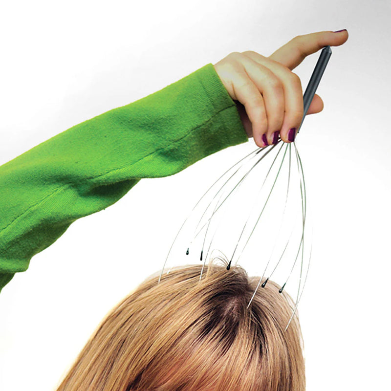 Chrome Head Massager (Assorted)