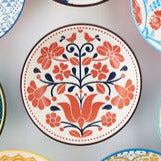 Porcelain Patterned Trinket Dish (Assorted)