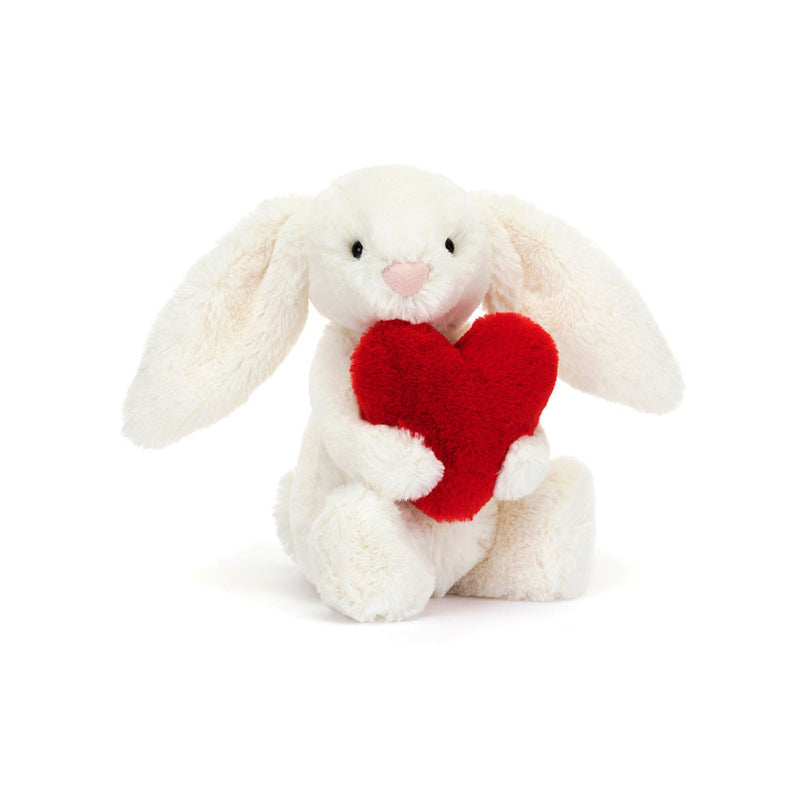 Jellycat Bashful Red Heart Love Bunny