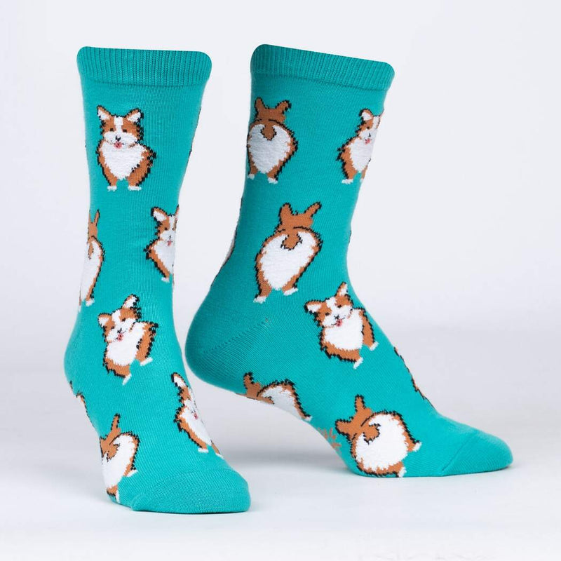 Nothin Butt Corgis Women’s Crew Socks