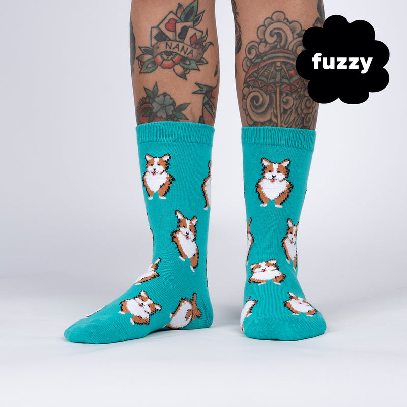 Nothin Butt Corgis Women’s Crew Socks