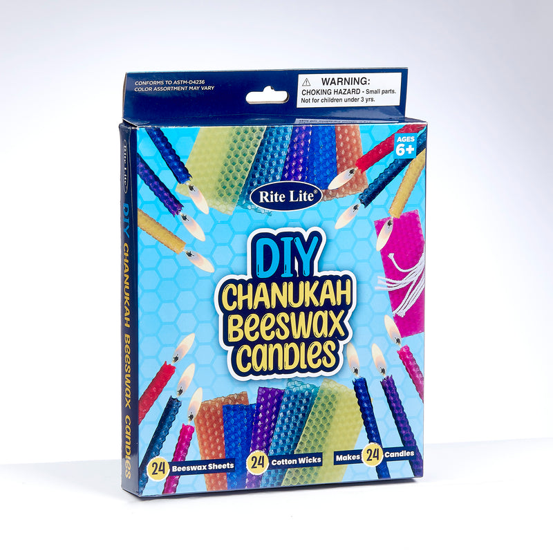 DIY Hanukkah Beeswax Candles Kit