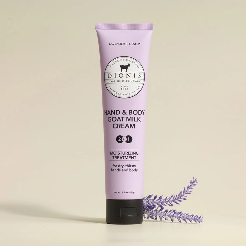 Dionis Lavender Blossom Goat Milk Hand & Body Cream - 3.3 oz