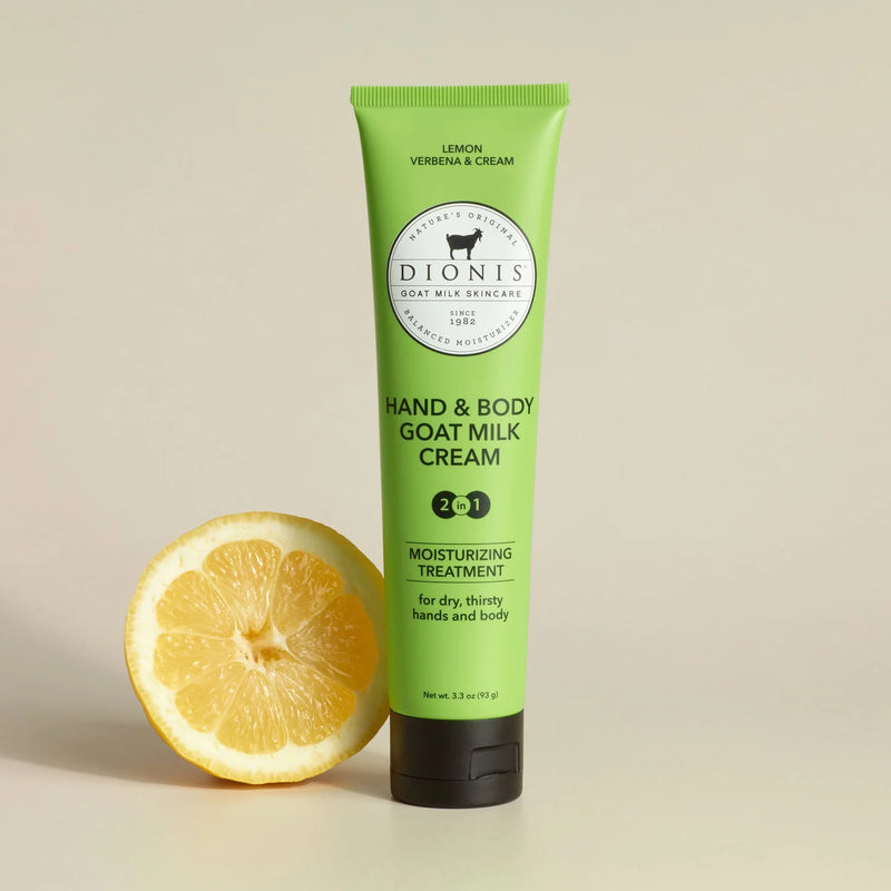 Dionis Lemon Verbena Goat Milk Hand & Body Cream - 3.3 oz