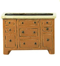 Ceramic Chest of Drawers Planter