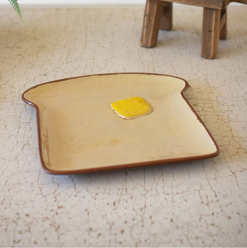Ceramic Toast Platter