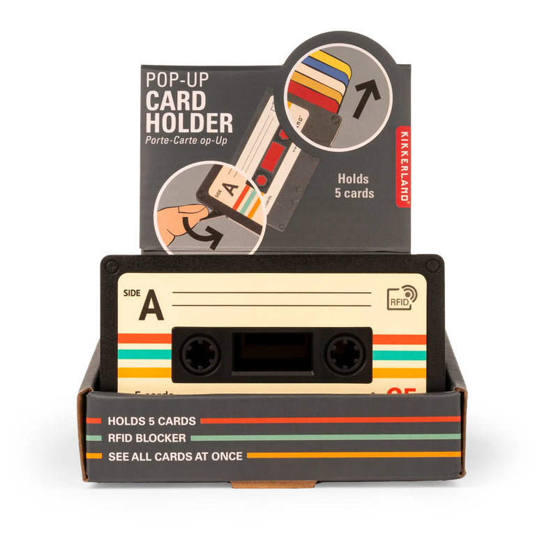 Cassette Tape Pop-up Card Holder