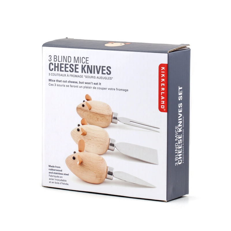 Mice Cheese Knives Set of 3