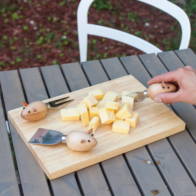 Mice Cheese Knives Set of 3