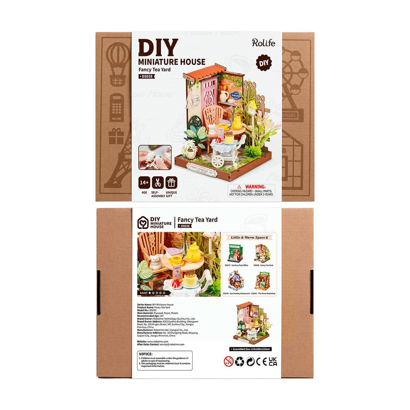 Fancy Tea Yard DIY Miniature Kit