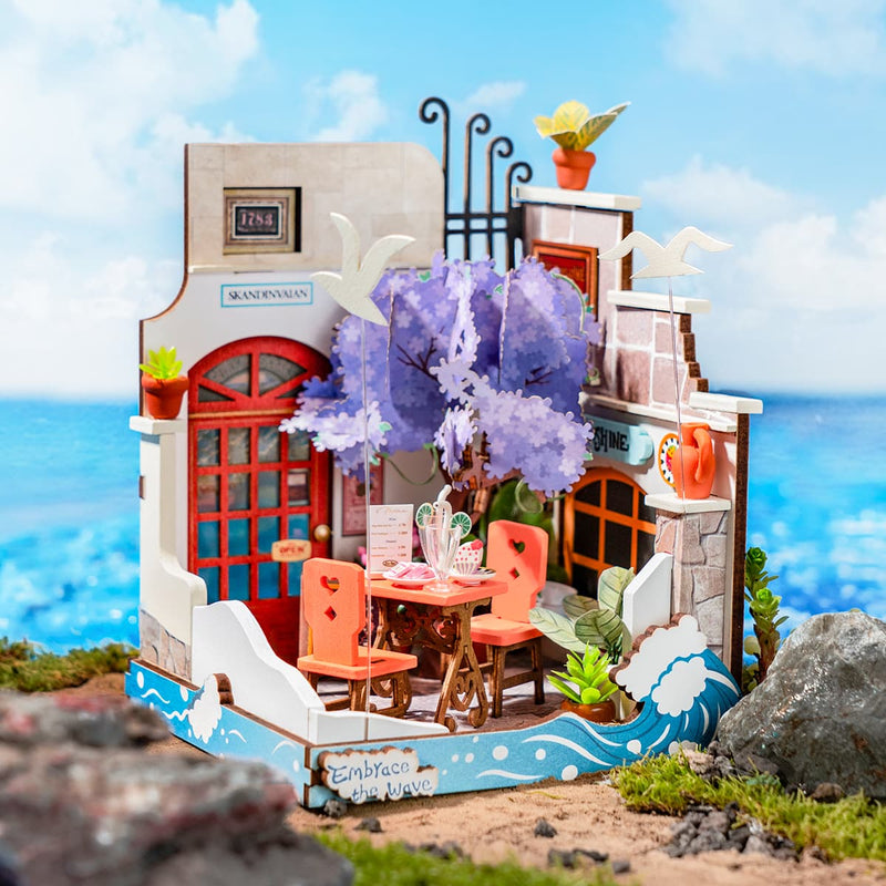 Sea Holiday Restaurant DIY Miniature Kit