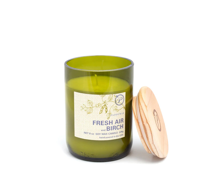 Paddywax Eco Green Glass 8oz. Candle