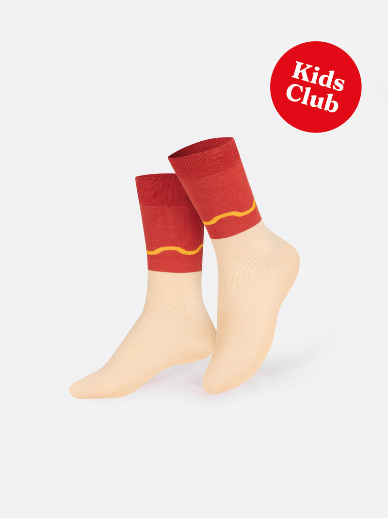 Hot Dog Kids Socks