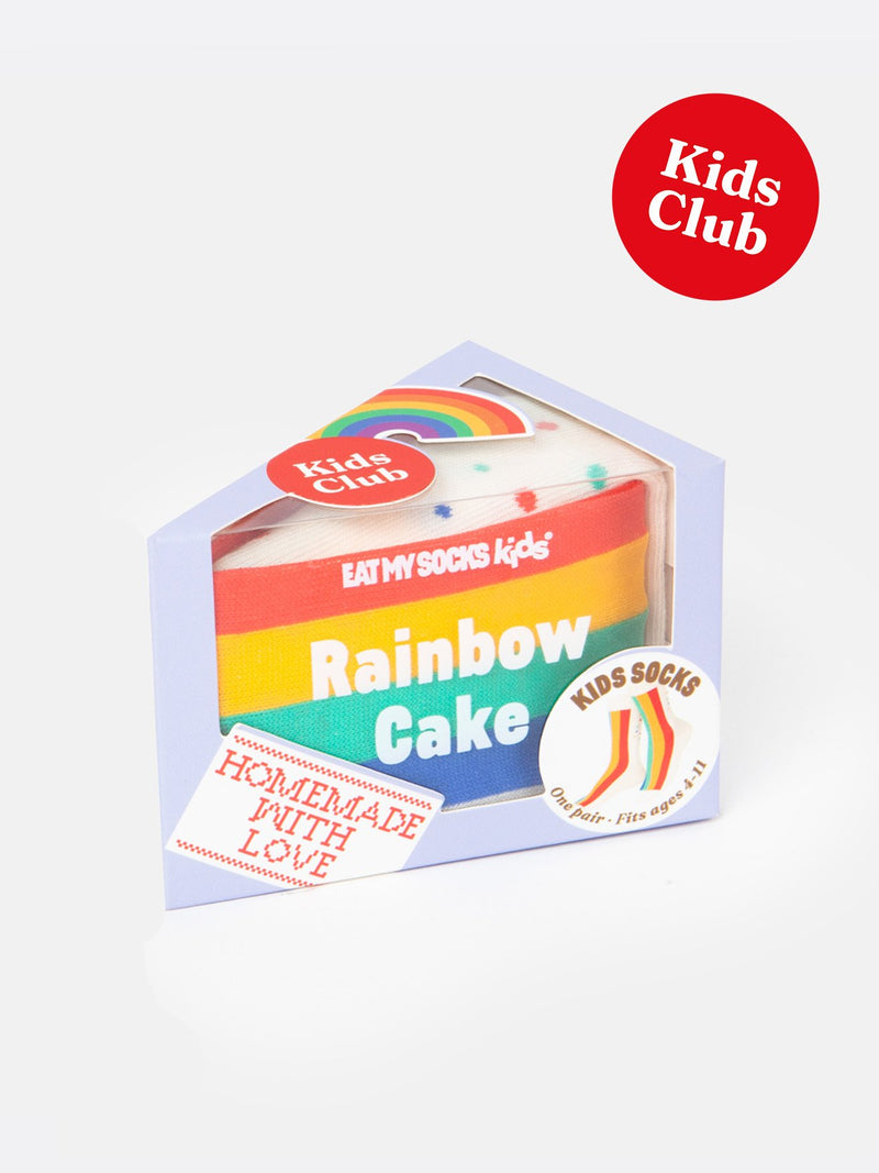 Rainbow Cake Kids Socks