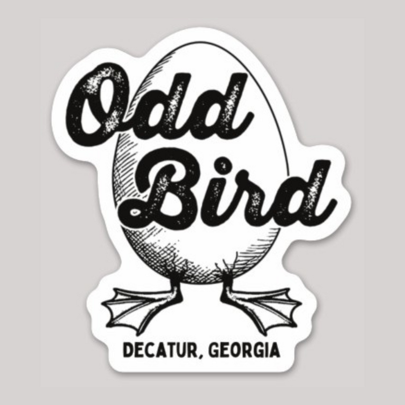 Odd Bird Egg Sticker