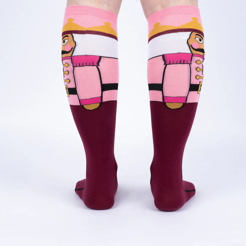 Nutcracker Knee High Funky Socks