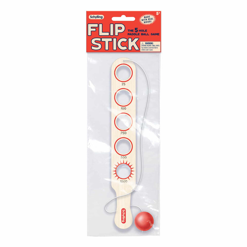 Flip Stick Paddle Ball Game