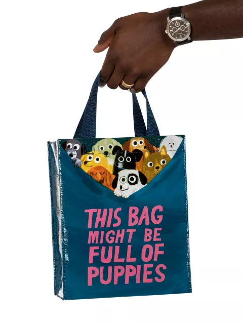 Bag Full of Puppies Handy Tote