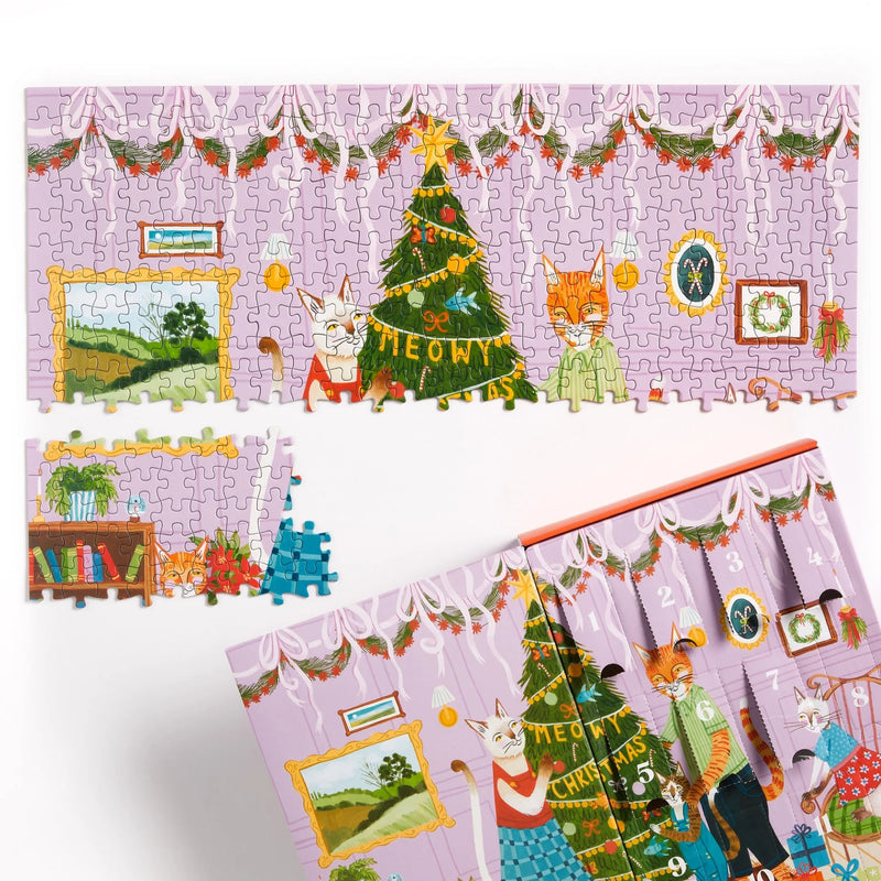 Meowy Christmas 12 Days of Puzzles